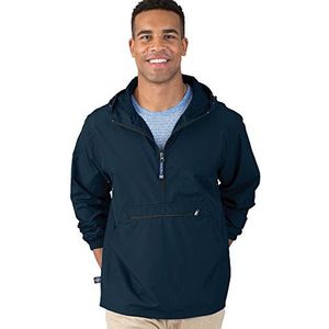 Charles River Apparel Windjack voor dames, marineblauw, XL