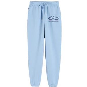 AMERICAN COLLEGE USA Joggingbroek Chino Sport Warme Kleding Unisex Mannen en Vrouwen Casual Model ACJOGW2 Sky Blue XXL, Turkoois, XXL