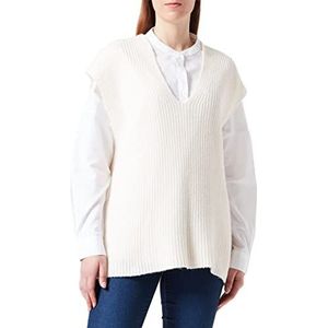 Camel Active Womenswear Dames pullunder, crème, M