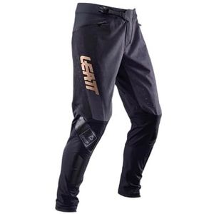 Leatt 6009554084515 MTB Broek Gravity 4.0 Junior-S / EU120 / 130 cm-Zwart/Unisex Volwassenen, Multicolor