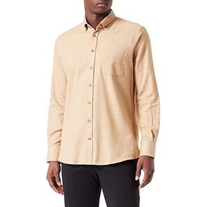 Daniel Hechter Heren shirt B.D. Casual RF hemd, Curry, XL