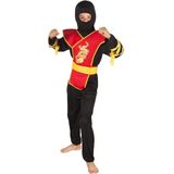 Boland - Kostuum voor kinderen Ninja Master, vechtkunst, carnaval, Halloween, carnaval, themafeest, verkleedpartij, theater