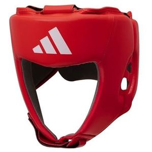 adidas AIBA Boxing hoofdbescherming, rood, S
