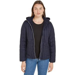 Tommy Hilfiger - Dames Donsjack - Blauw - Desert Sky