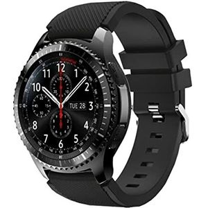 FunBand voor Samsung Galaxy Watch 3 45mm armband, zachte siliconen 22mm vervangende sportpolsbandjes voor Samsung Gear S3 Frontier/S3 Classic/Galaxy Watch 46mm / Huawei Horloge GT2 Pro/GT 46mm Smarthorloge