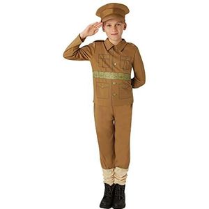 Rubie's Officieel WW1 soldaat - jongenskostuum voor jongens, maat M