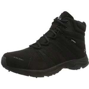 viking Heren comfort Mid Spikes Gtx M trekking- en wandelschoenen, Zwart Zwart Zwart 2, 41 EU