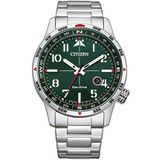 Citizen Herenhorloges analoog Eco-Drive 32020859, zilver, Eén maat, Armband