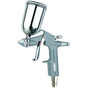 ABAC Lakpistool G-542F, spuitpistool met 100 ml vloeibeker, 0,8 mm spuitmond, max. druk 3 bar