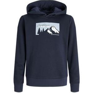 Jack & Jones - Jjsun - Hoodie - Sky-kapitein - Voor Jongens