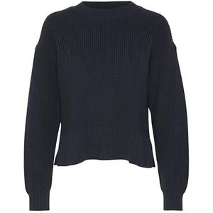 Part Two LumaPW Damestrui met lange mouwen, relaxed fit, Donkere marine., S