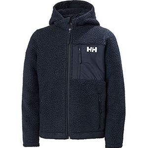 Helly Hansen Unisex K Champ Pile Jacket Fleece voor kinderen, Donkerblauw, 110 cm