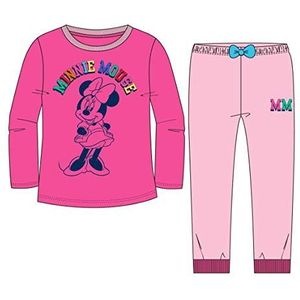 Artesania Pijama Largo Poly Minnie tweedelige pyjama voor meisjes, roze (Rosa C08), One Size (Fabrikant maat:05 Jaar)