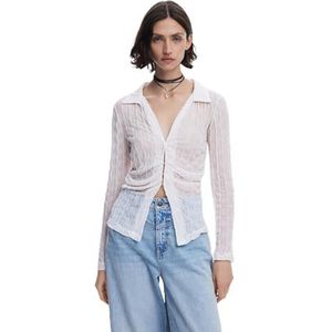 Desigual TS_ALSEK, 1000 wit, S, Wit, S