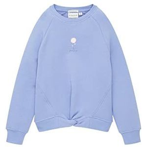 TOM TAILOR Meisjes Kindersweatshirt met print 1033219, 30029 - Calm Lavender, 92-98