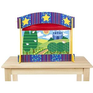 Melissa & Doug 12536 tafel poppenheater van hout