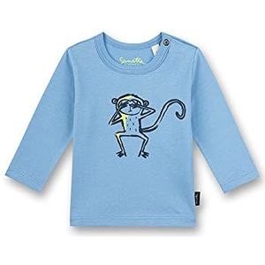 Sanetta Baby Jongens Blauw T-Shirt, Blue Sky, 56 cm