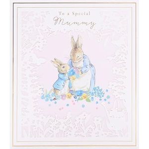 UK Greetings Peter Rabbit Moederdag kaart voor mama - schattig ontwerp