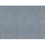 Livingwalls Fotobehang 3D-effect in blauw, grijs - hoogwaardig vliesbehang 398921 met motief op 1,59 m x 2,80 m - Made in Germany