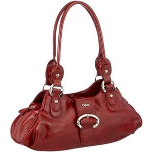 Gabor Bags Estella 5436 schoudertas voor dames, 39 x 13 x 20 cm (b x h x d), Rood rood 40, One Size