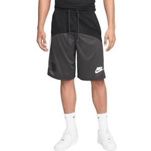 Nike Sportbroek voor heren, zwart/donker smoke grijs/wit/wit, L