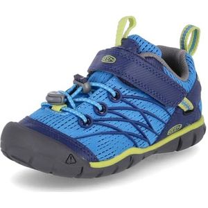 KEEN Kids' Chandler CNX Hiking Shoe, Blue, 10 Little Kid
