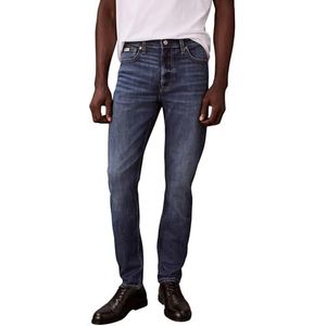 Calvin Klein Heren Slim Taper Dark Irving Jean LV04RE779G Jeans, Blauw (Dark Irving), 29W/29L, Blauw (Donker Irving), 29W / 29L