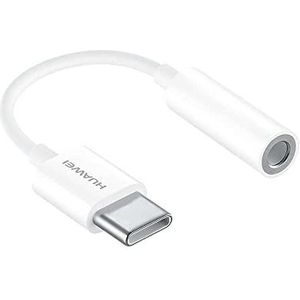HUAWEI CM20 USB-C-naar-3,5 mm audio-jack-adapter, wit