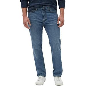 GAP Jeans met rechte pasvorm voor heren, Medium Wash Vista, 36W / 30L