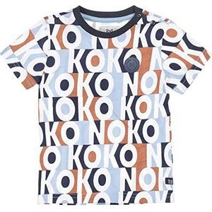 Koko Noko Jongens T-shirt Blue Camel Letters Shirt, 56