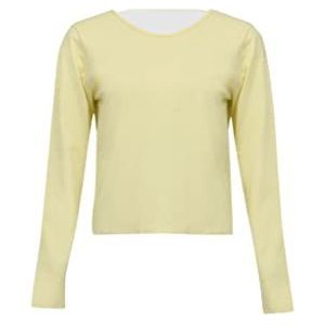 LTB Jeans Dames Getomo shirt met lange mouwen, Wax Yellow 4265, L, Wax Yellow 4265, L