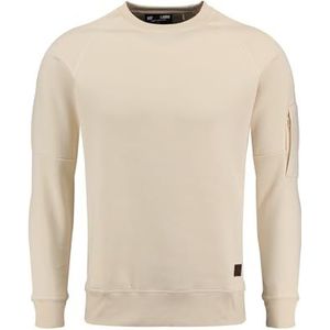 KEYLARGO Klaccept Round Sweatshirt voor heren, Whisper White (1013), 3XL
