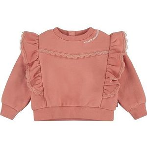 Levi's Meisjes Lvg Crew met Ruche 1ej245 Sweatshirts, Antiek Wit, 3 Maanden