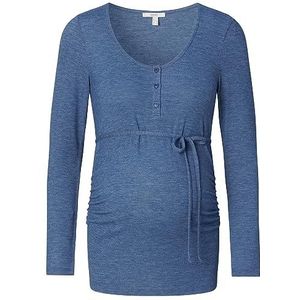 ESPRIT Maternity Nursing T-shirt met lange mouwen voor dames, Royal Blue - 415, L