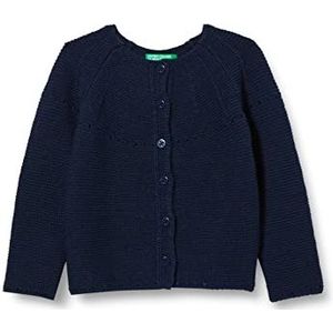 United Colors of Benetton Coreana shirt M/L 1076G5006 Cardigan-pullover, donkerblauw 252, 82 meisjes