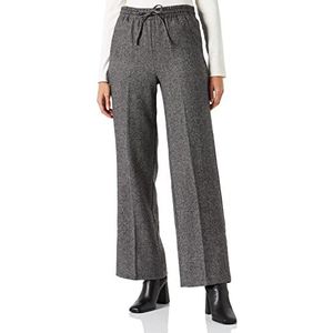 Part Two Rondapw Pa Pants voor dames, Black Tweed Melange, 30