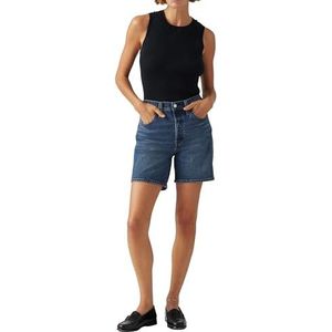 Levi's - 501 Mid Thigh Short - Korte Broek - Blauw - Casual - Katoen - Denim