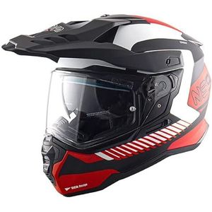 Helm NOS NS-9 Mirage rood mat ECE 22-06