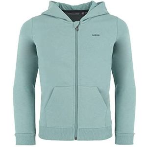 Mexx Jongens Zipthrough Hooded Sweatshirt, Dark Mint, 146-152