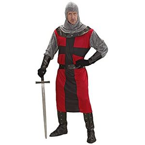 Widmann - Kostuum ridders van de donkere tijdperk, kruisvaarder, krijger, middeleeuwen, themafeest, carnaval