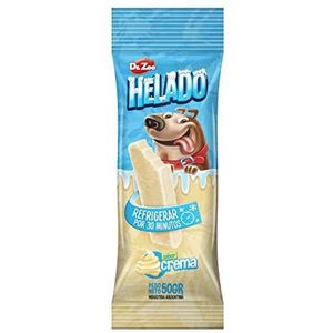 MISTER ZOO - IJs voor honden, klein, groot en middelgroot, premium snacks voor honden, snoep, verfrissende prijs, gemaakt in de EU, inhoud 50 g (Banana Split)