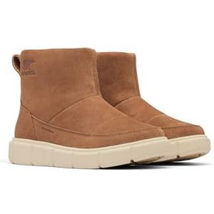 Sorel - Explorer 3 - Waterdichte Instapschoenen - Fluweel Bruiningskrijt - Dameslaarzen