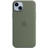 Apple Siliconenhoesje met MagSafe voor iPhone 14 Plus - Olijfgroen ​​​​​​​
