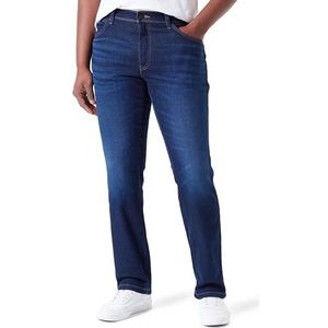 Wrangler Larston Jeans voor heren, Night Shade, 38W x 30L