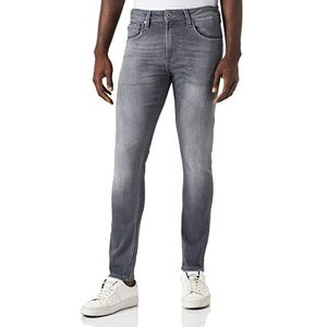 Pepe Jeans Finsbury Jeans voor heren, grijs (denim-ue8), 33W x 30L