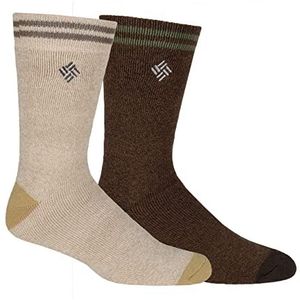 Columbia Heren Medium gewicht thermische Casual sok (Pack van 2)