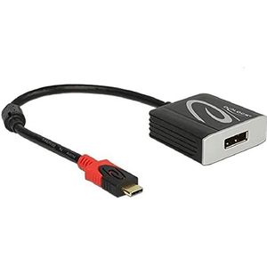 Delock Adapter USB Type-C stekker > DisplayPort-bus (DP Alt Mode) 4K 60 Hz