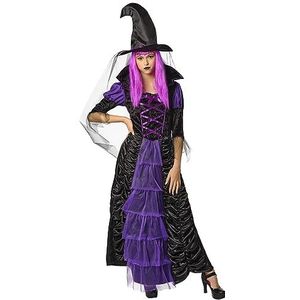 Rubies Boze heks kostuum voor dames, officiële jurk en hoed, Halloween, carnaval, feest en cospplay