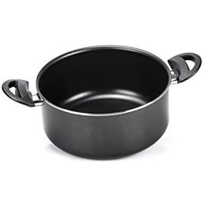 Moneta - Gea Braadpan - Ø 28 cm - Gerecycled Aluminium - Zwart
