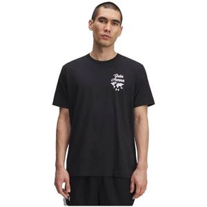 Under Armour UA 60/40S Sports WM SS - Zwart//Wit - MD